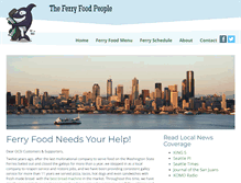 Tablet Screenshot of ferryfood.com